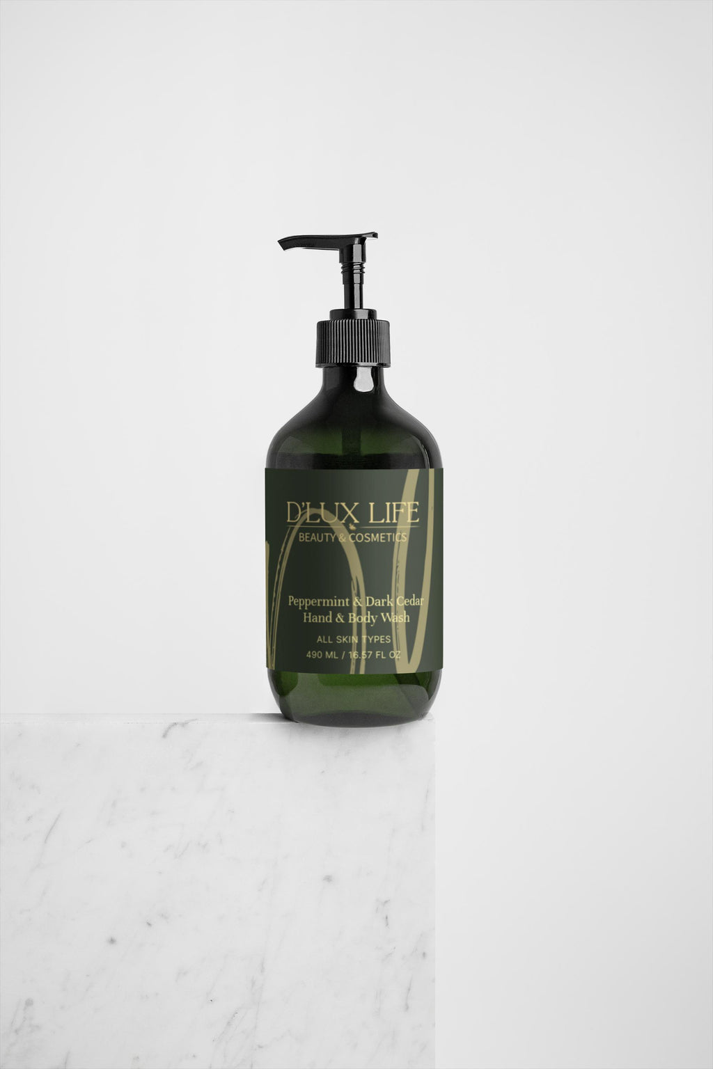 Peppermint & Dark Cedar Hand & Body Wash