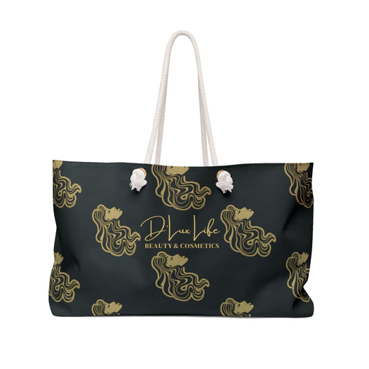 D'Lux Life Beauty & Cosmetics Weekender Bag