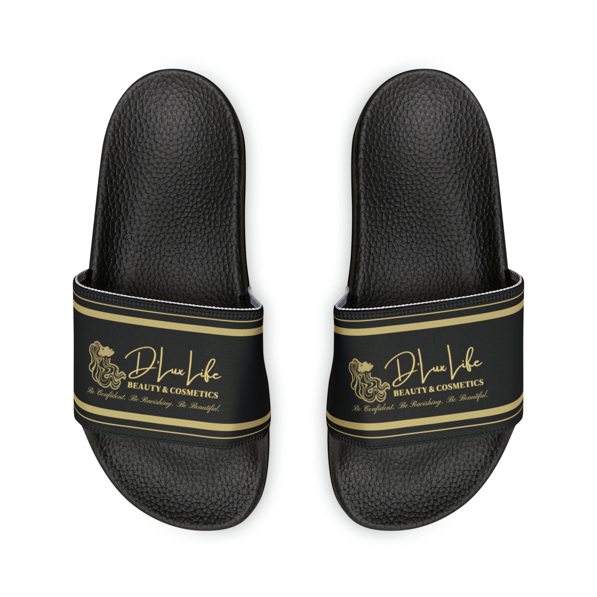 D'Lux Life Beauty & Cosmetics Women's PU Slide Sandals