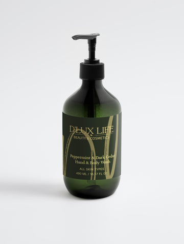 Peppermint & Dark Cedar Hand & Body Wash