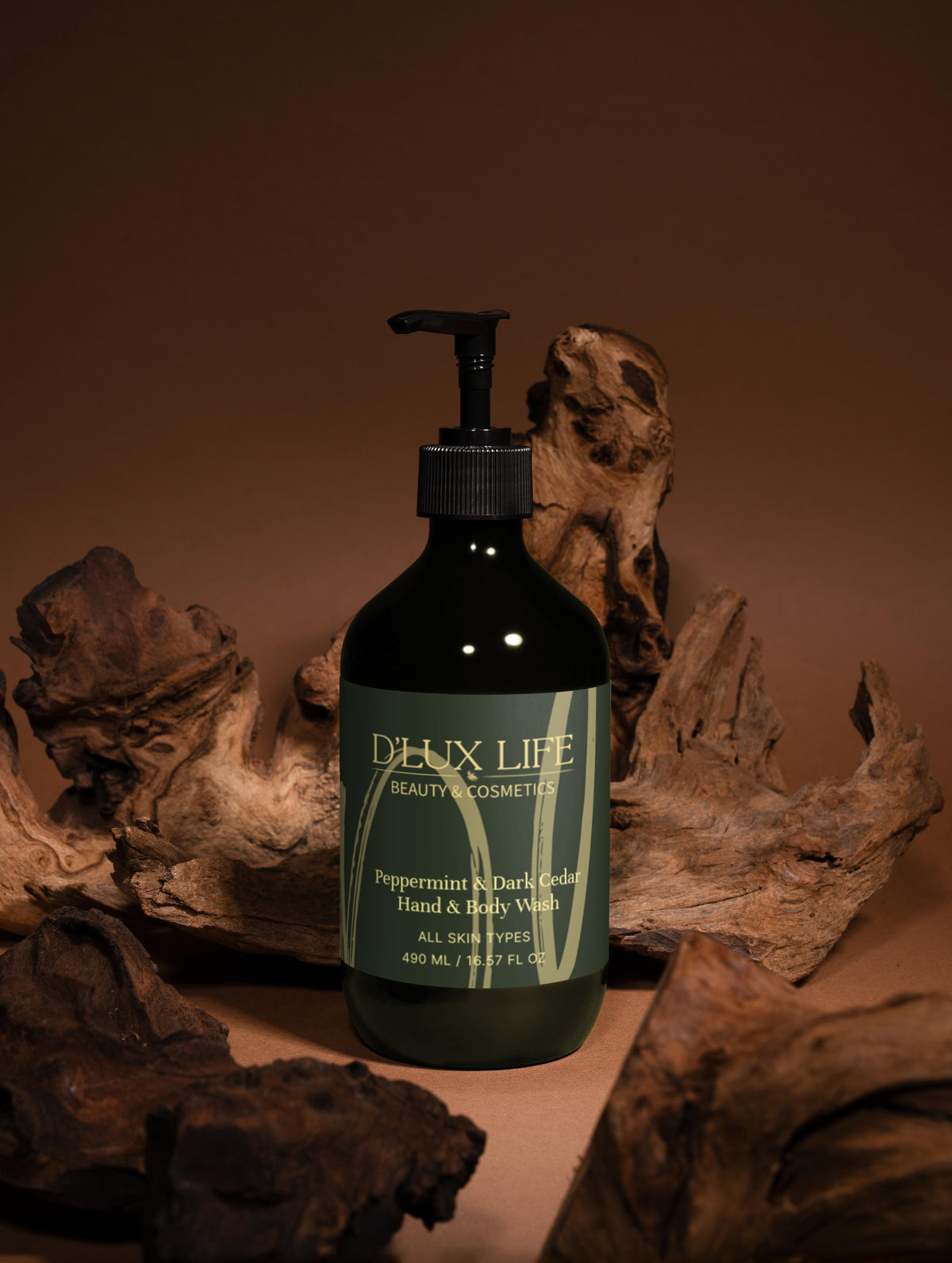 Peppermint & Dark Cedar Hand & Body Wash