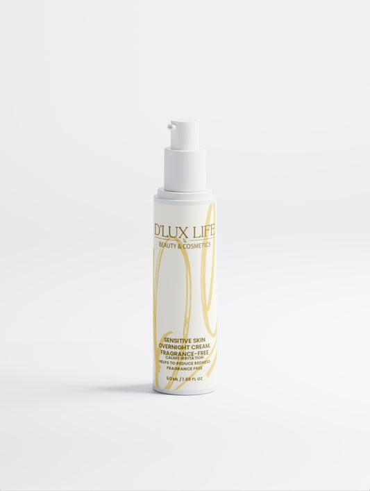 Sensitive Skin Overnight Cream, Fragrance-Free