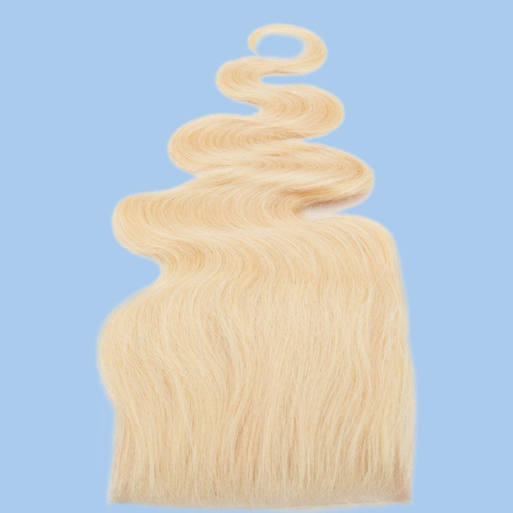 Russian Blonde Body Wave Closure